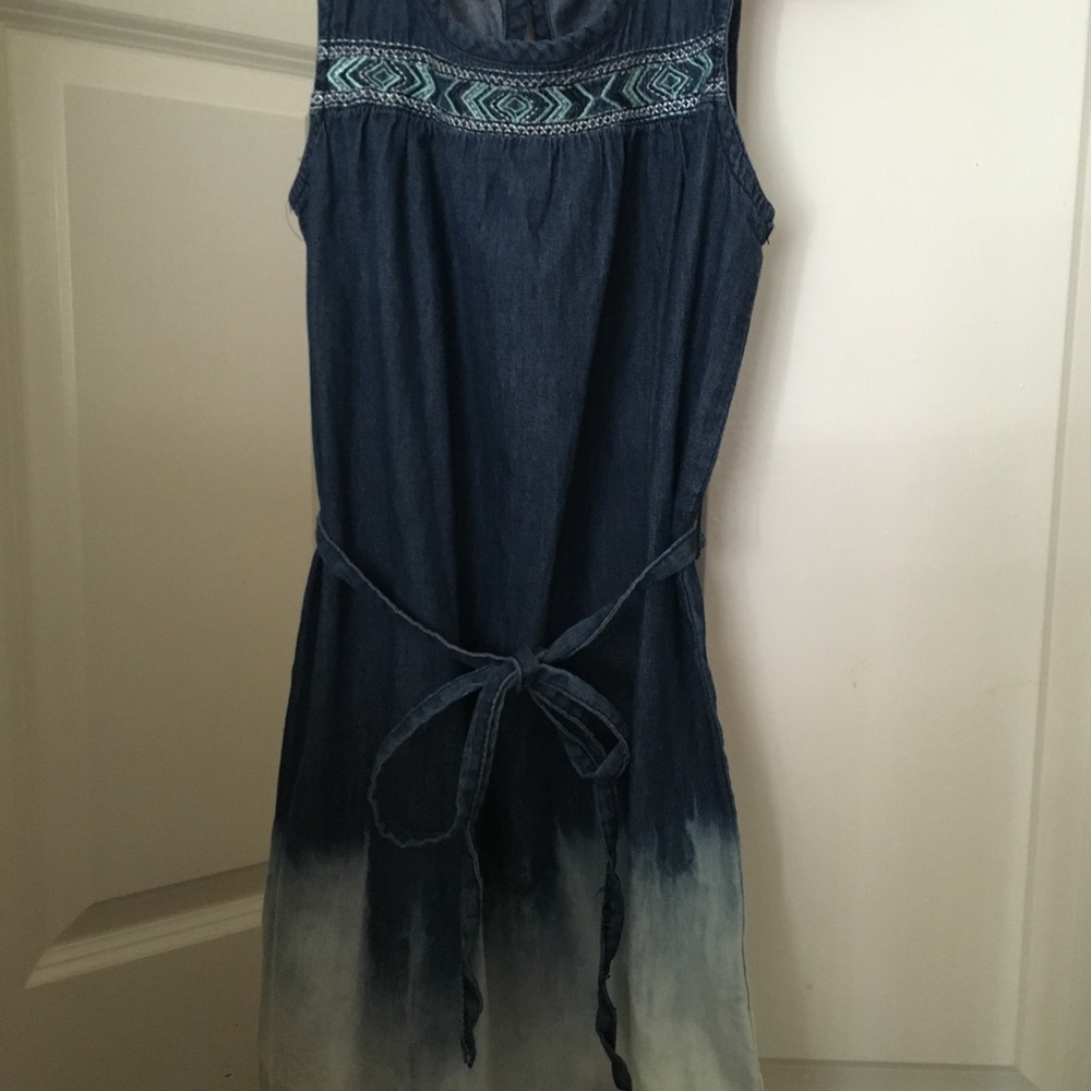 Girls denim dress